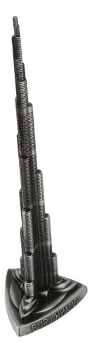 Miniatura De Aleación Gris De La Torre Burj Khalifa, Modelo