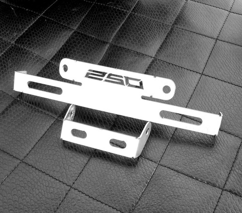 Porta Placa Retractil, Lujos Acero Fender Universal Ktm Lujo
