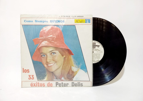 Disco Lp Peter Delis / Los 33 Exitos