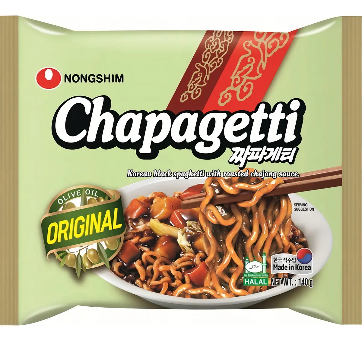 Nongshim Chapaguetti - Origem Coreia