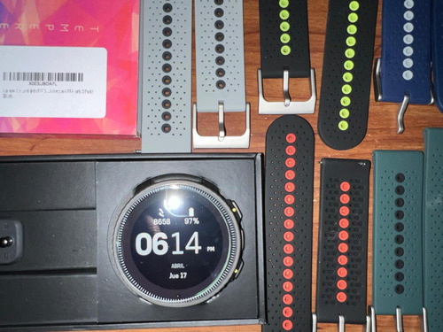 Suunto Vertical Titanium Solar + 5 Correas + Crsital Protect Negro Sport Negro Negro (Usado)