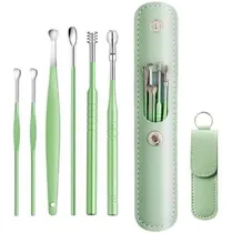 Comprar Set Para Limpieza De Oídos Con Estuche Quitar Cera Del Oído