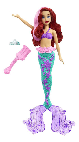 Muñeca Disney La Sirenita Ariel Cambia De Color