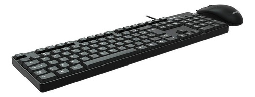 Kit Teclado Mouse Philips C254 Com Fio Usb Abnt Português Ç Cor do mouse Preto Cor do teclado Preto