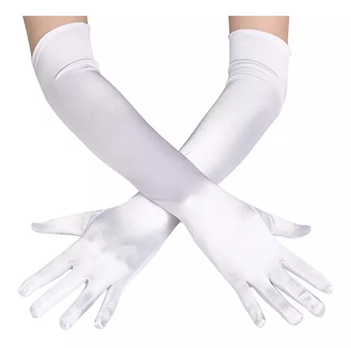 Guantes Blancos Mimo Disfraz JACKSON Mayordomo Fiesta Accesorios Talla  Única