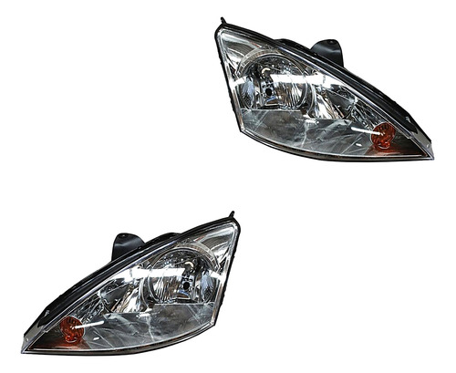 Par Juego Faros Ford Focus  2005 - 2007 Linea Anterior Tyo