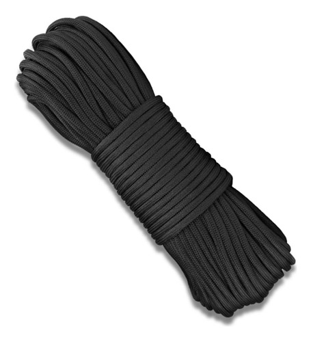 Marine 550 Paracord - Negro 550 Paracord Tipo Iii 7 Hilos Nú