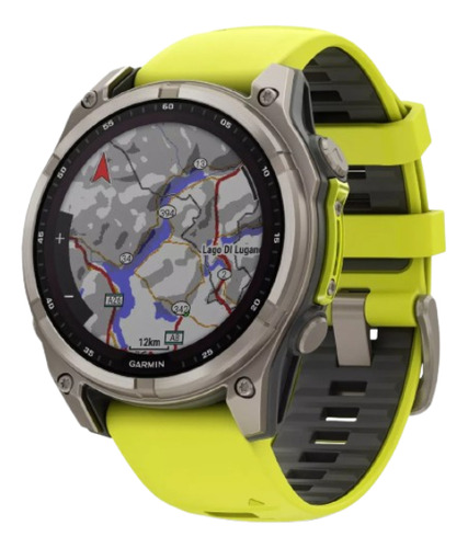 Monitor 0100290620 Fénix 8 47mm Solar Garmin Amarillo M/xxl