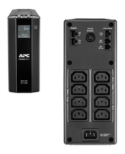 Imagen 5 de 10 de Ups Apc 1300 Va Pro Br1300mi 780v Usb 8 Salidas