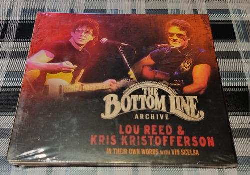 Lou Reed & Kris Kristofferson -the Bottom Line -  2 Cds Im 