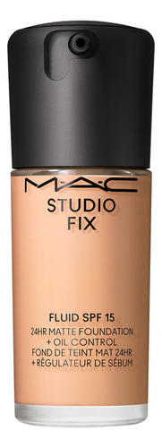 Base Líquida Mac Soft Matte Studio Fix Fps15 - N6 - 30ml Tom Clara