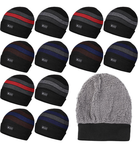 Gorros Kigeli Hombre Gorros Invierno A Granel Con Forro Y