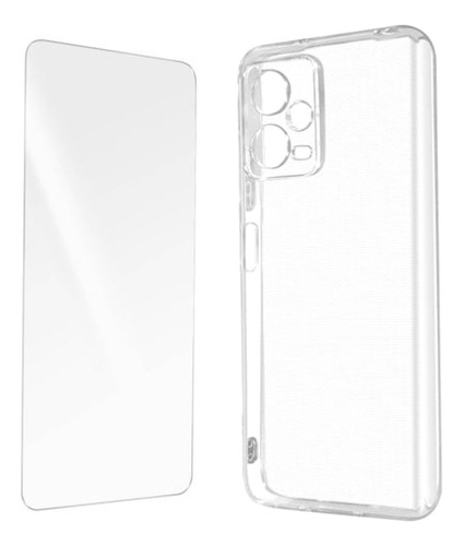 Funda Para Xiaomi Redmi Note 12 Pro 5g Transparente + Vidrio