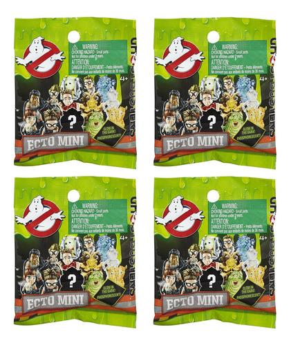 Bolsas Sorpresa Ghostbusters Ecto Minis, Paquete De 4, Que B