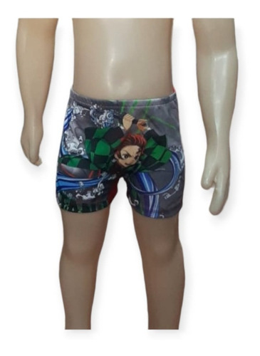 Malla Natacion Estilo Short De Niños Varios Personajes 