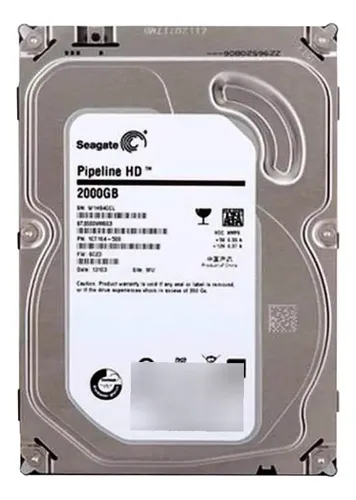 Seagate Desktop HDD 2TB /3個 Disco Rígido Hd Seagate 2tb 3.5 Pipeline Sata 3 Cinza | MercadoLivre