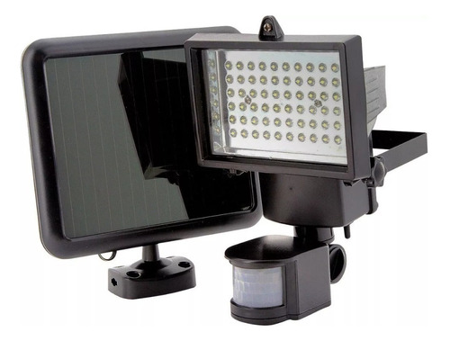 Reflector Led Solar Lampara Panel Solar Sensor Movimiento