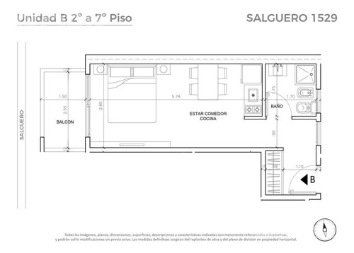 Imagen 5 de 24 de Venta Departamento, Apto Profesional, 1 Ambiente En Pleno Palermo Soho - En Construccion