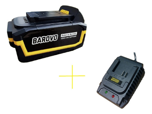 Cargador + Bateria 4000mah Herramienta Inalambricas Barovo