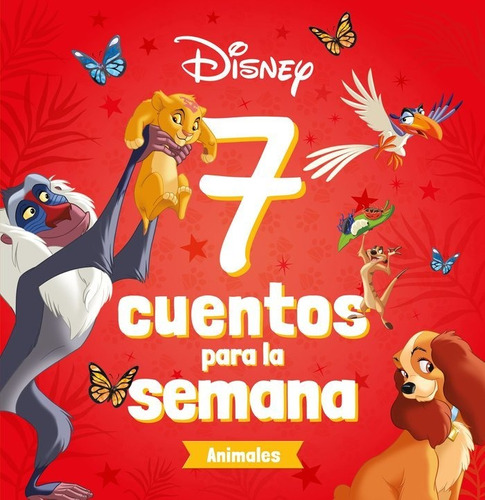 Libro Disney. 7 Cuentos Para La Semana. Animales