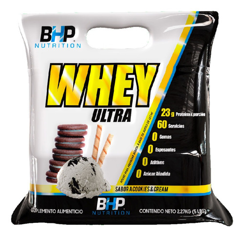 Proteina Bhp Ultra Whey Ultra 2.27 Kg 5 Lbs Bolsa