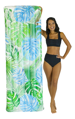 Colchoneta Inflable Salvavidas Poolcandy Para Alberca 188 Cm