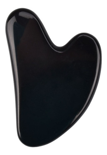 Rolo Massagem Facial Obsidiana Negra +guasha +esponja Konjac