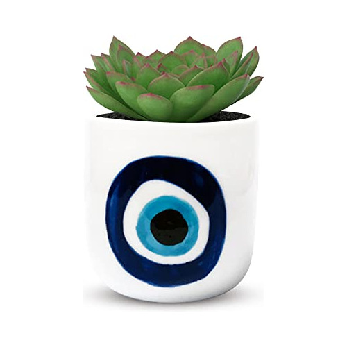 - Modern Table Top Planter, Small Plant Pot For Home An...