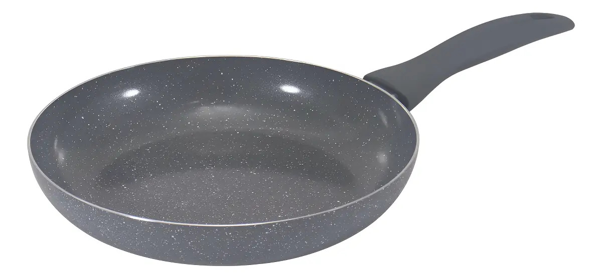 Sarten Ceramica Red Stone Línea Imperial 28cm Color Gris