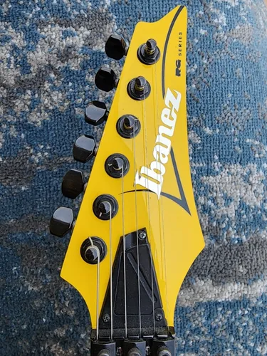 Guitarra Ibanez Rg350mz Dezert Yellow C Dimarzio Evolution
