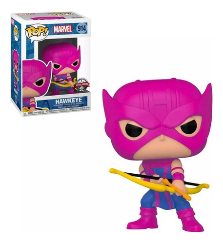 Boneco Funko Pop! Hawkeye # 914 Gavião Arqueiro - Marvel