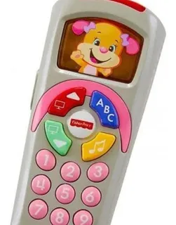 Fisher Price Ríe Y Aprende Control Remoto Tv Perrita Juguete