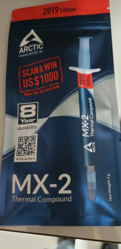 Pasta Termica Artic Mx-4 Pro 4gramos 2019