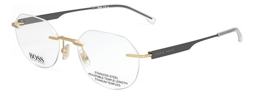 Gafas De Vista Hugo Boss Boss 1265/d Gold Matte Para Hombre