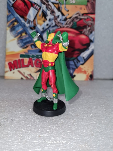Dc Comics N° 56 Sr. Milagre Super Heróis Eaglemoss 10 Cm Alt
