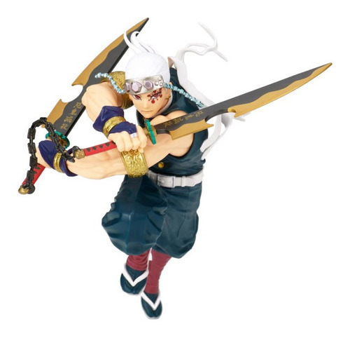 Imagen 1 de 7 de Figura Demon Slayer Tengen Uzui Vibration Stars Banpresto