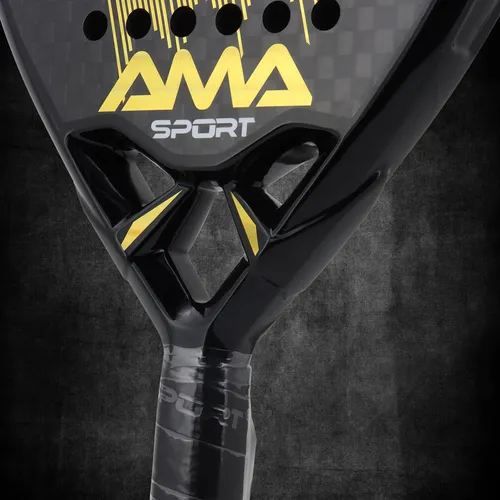 Raqueta De Pádel Ama Sport Fibra De Carbono Eva Flex