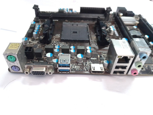 Placa Socket Fm2/fm2+ A68hm-e33 Msi A10/a8/a6/a4 Para Pc (Usado)