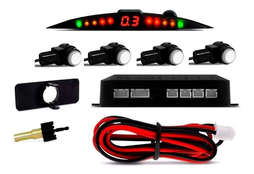 Sensor De Estacionamento Oem Acabam Original Branco Techone