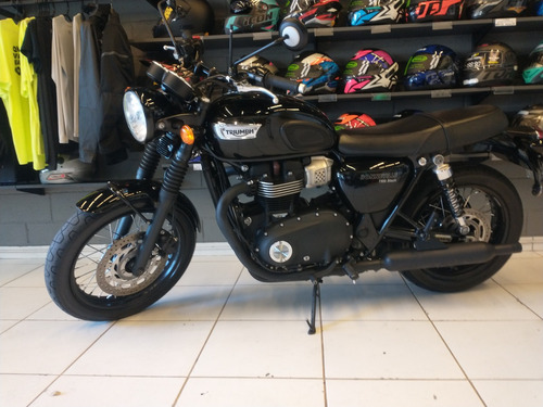 Triumph Bonneville T-100 Black Ano 2019 Com 19.300 Km 