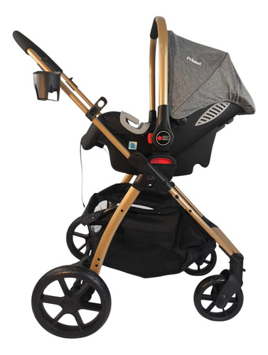 Carriola De Paseo Prinsel Explore Travel System Lx Gris Negro