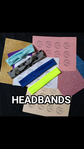 Scrunchies, Headbands, Cintillos Y Lazos.