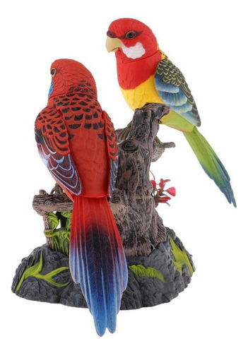 Loros Eléctricos Con Control De Voz, Pájaros Que Cantan