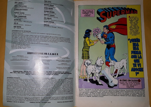 Superman En Los 70´s, Vol. 3 Y Supermán Clásicos Del Cómic (Usado)