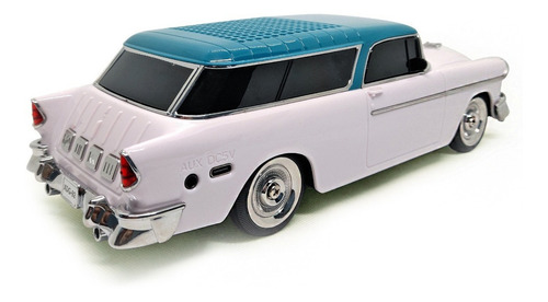 Caixa De Som Classic Edition Cadillac Fm Usb Bluetooth Cor Branco