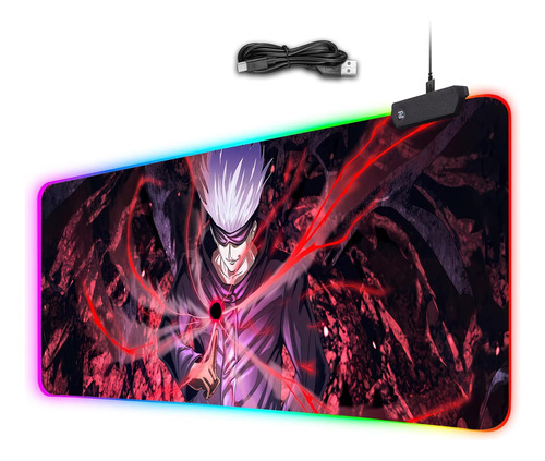 Anime Led Jujutsu Mouse Pad Xl Con 12 Alfombrillas De Ratón