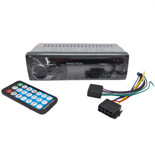 Radio Fm/mp3 Com (bluetooth) Comando Por Voz Vipertron