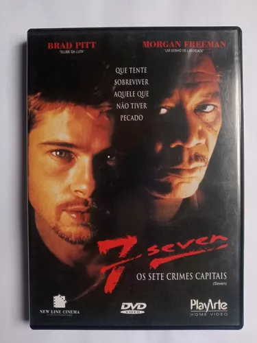 DVD Seven, Os Sete Crimes Capitais (SEMI-NOVO!!!) - Brad Pitt