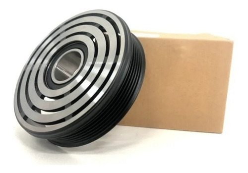 Imagem 1 de 2 de Polia Compressor Ar Cond Ranger Troller 3.0 6pk C/ Rolamento