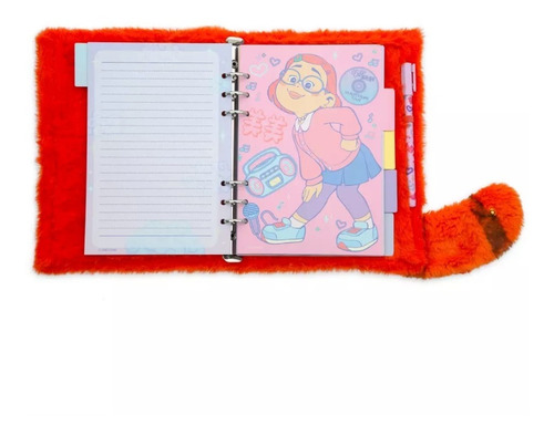 Imagen 2 de 6 de Disney Store Diario Peluche Panda Mei Turning Red 2022